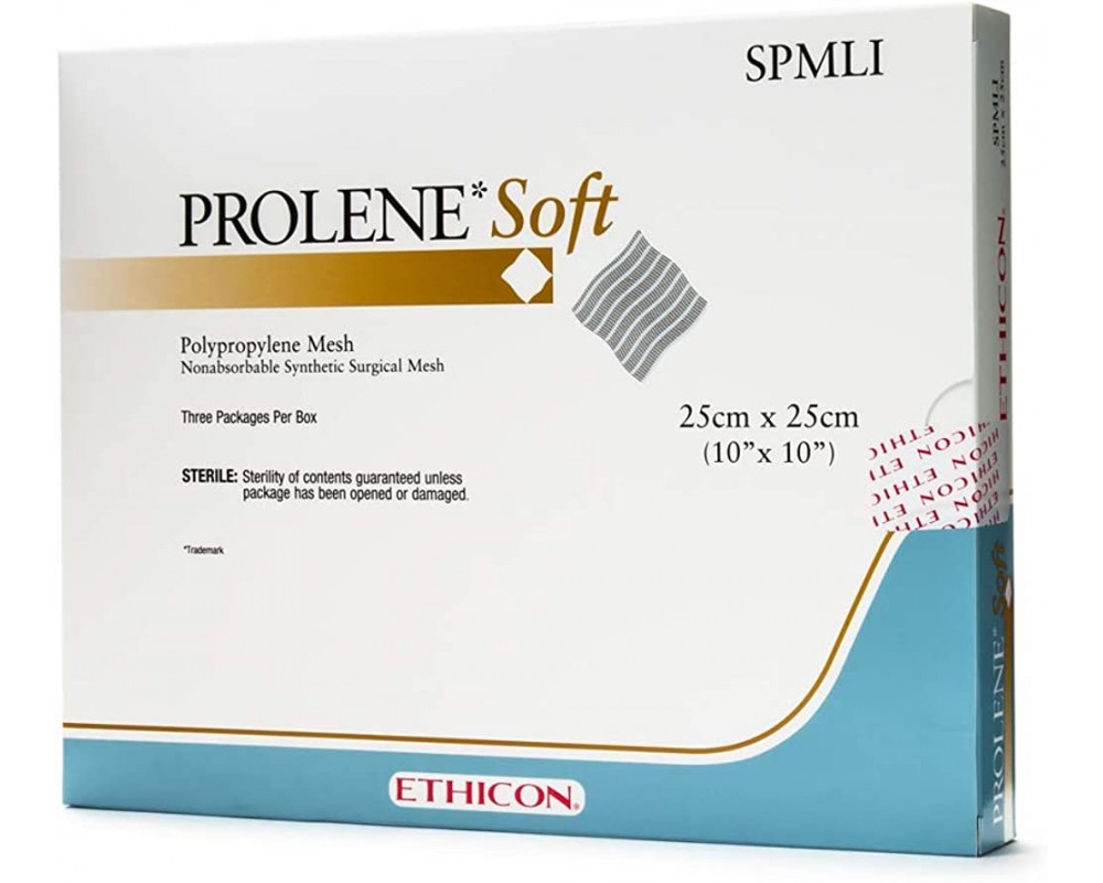 Сетка хирургическая «ПРОЛЕН Софт» (PROLENE Soft): 25.4 х 25.4 см