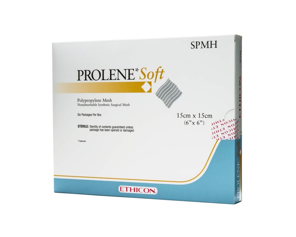 Сетка хирургическая «ПРОЛЕН Софт» (PROLENE Soft): 15.2 х 15.2 см